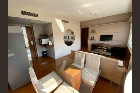 Sala de apartamento para alugar com 1 quarto, 39m² em Paraíso, São Paulo