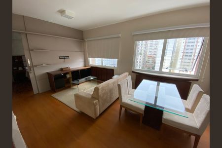 Sala de apartamento para alugar com 1 quarto, 39m² em Paraíso, São Paulo