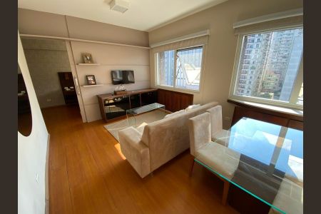 Sala de apartamento para alugar com 1 quarto, 39m² em Paraíso, São Paulo