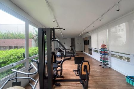 Apartamento para alugar com 41m², 1 quarto e 1 vaga Apartamento para alugar com 41m², 1 quarto e 1 vagaAcademia