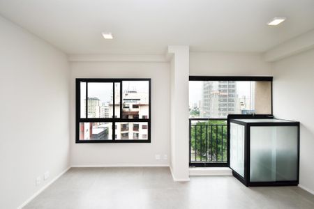 Sala de apartamento para alugar com 1 quarto, 35m² em Pinheiros, São Paulo