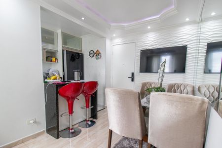 Sala de apartamento para alugar com 1 quarto, 48m² em Xaxim, Curitiba