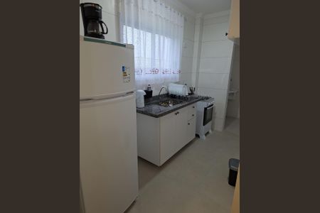 Cozinha de apartamento para alugar com 2 quartos, 84m² em Vila Caiçara, Praia Grande