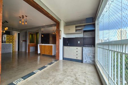 Varanda da Sala  de apartamento para alugar com 3 quartos, 127m² em Parque Prado, Campinas