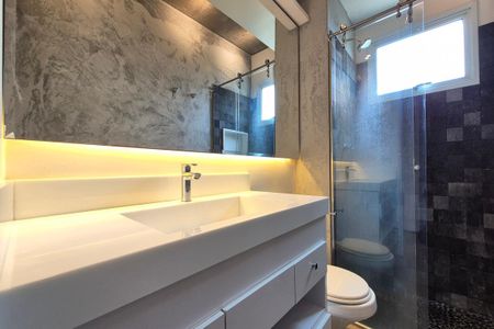 Apartamento para alugar com 127m², 3 quartos e 2 vagasBanheiro da Suíte