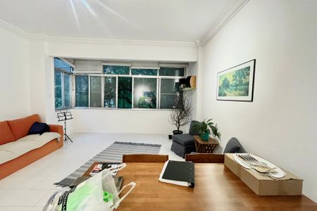 Sala  de apartamento à venda com 3 quartos, 115m² em Jardim Botânico, Rio de Janeiro
