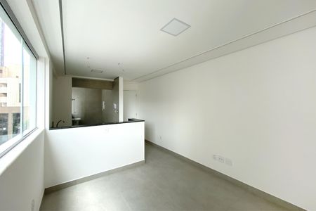Sala de apartamento para alugar com 1 quarto, 43m² em Barro Preto, Belo Horizonte