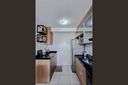 Apartamento à venda com 28m², 1 quarto e sem vagaCozinha e Área de Serviço