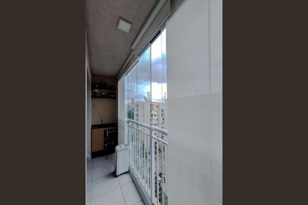 Varanda da Sala de apartamento à venda com 1 quarto, 28m² em Mooca, São Paulo