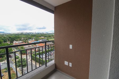 Varanda da Sala de apartamento para alugar com 1 quarto, 28m² em Butantã, São Paulo