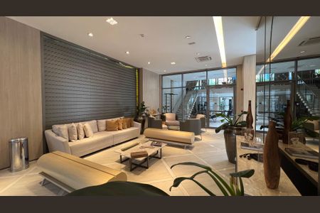 Studio para alugar com 28m², 1 quarto e sem vaga Studio para alugar com 28m², 1 quarto e sem vagaHall de entrada