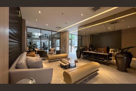 Studio para alugar com 28m², 1 quarto e sem vaga Studio para alugar com 28m², 1 quarto e sem vagaHall de entrada