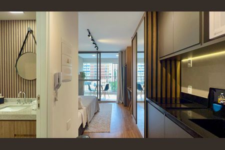 Studio para alugar com 28m², 1 quarto e sem vaga Studio para alugar com 28m², 1 quarto e sem vagaCozinha