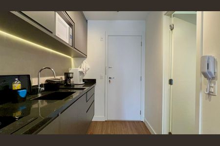 Studio para alugar com 28m², 1 quarto e sem vaga Studio para alugar com 28m², 1 quarto e sem vagaCozinha