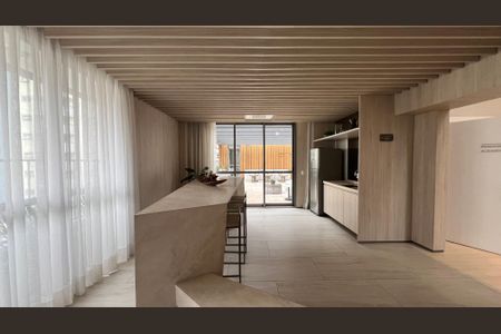 Studio para alugar com 28m², 1 quarto e sem vaga Studio para alugar com 28m², 1 quarto e sem vagaSalão de Festas