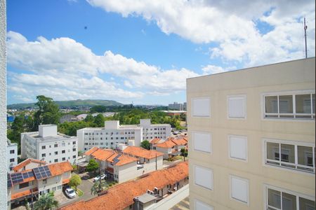 Sala - Vista de apartamento para alugar com 2 quartos, 60m² em Parque Santa Fé, Porto Alegre