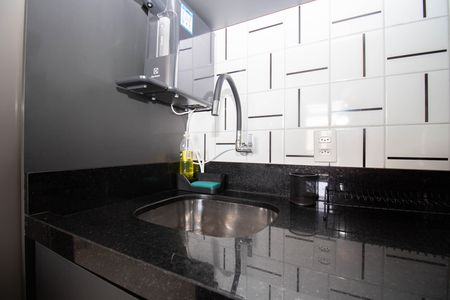 Studio para alugar com 30m², 1 quarto e 1 vaga Studio para alugar com 30m², 1 quarto e 1 vagaCozinha e Área de Serviço