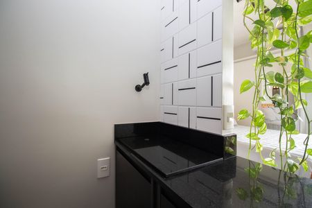 Cozinha e Área de Serviço de kitnet/studio para alugar com 1 quarto, 30m² em Asa Norte, Brasília
