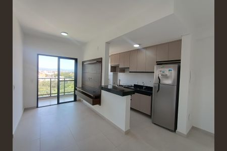 Sala de apartamento para alugar com 1 quarto, 48m² em Parque Campolim, Sorocaba