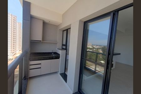 Varanda de apartamento para alugar com 1 quarto, 48m² em Parque Campolim, Sorocaba