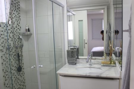 Apartamento à venda com 71m², 3 quartos e 2 vagasBanheiro da Suíte 