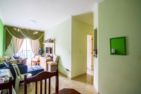 Sala de apartamento à venda com 3 quartos, 60m² em Vila Valparaíso, Santo André