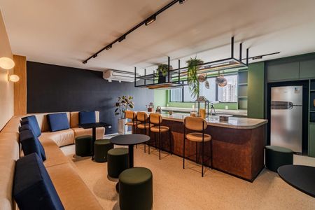 Studio para alugar com 25m², 1 quarto e sem vagaÁrea comum - Salão de festas