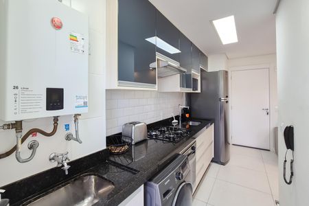 Apartamento à venda com 63m², 2 quartos e 2 vagasCozinha e Área de Serviço