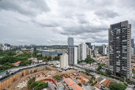 Sala - Vista de apartamento para alugar com 2 quartos, 51m² em Pinheiros, São Paulo