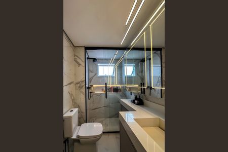 Apartamento à venda com 119m², 3 quartos e 2 vagas Apartamento à venda com 119m², 3 quartos e 2 vagasBanheiro da Suíte 1