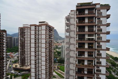 Vista da Sala de apartamento para alugar com 2 quartos, 90m² em Barra da Tijuca, Rio de Janeiro