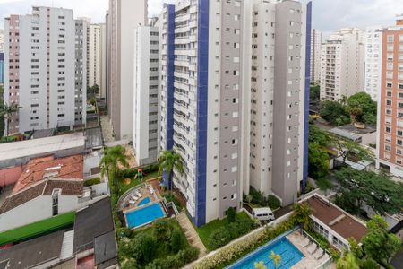 Vista da Varanda de apartamento para alugar com 1 quarto, 45m² em Brooklin, São Paulo