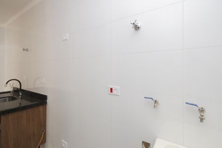 Apartamento para alugar com 33m², 1 quarto e sem vaga Apartamento para alugar com 33m², 1 quarto e sem vagaCozinha e Área de Serviço