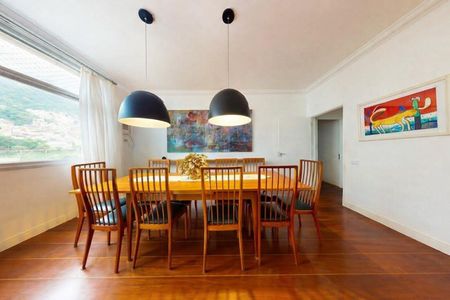 Sala de apartamento à venda com 4 quartos, 206m² em São Conrado, Rio de Janeiro