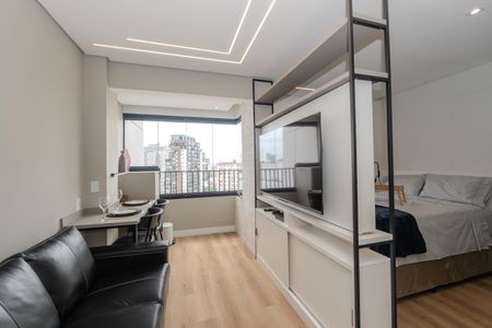 Sala de kitnet/studio para alugar com 1 quarto, 27m² em Bela Vista, São Paulo