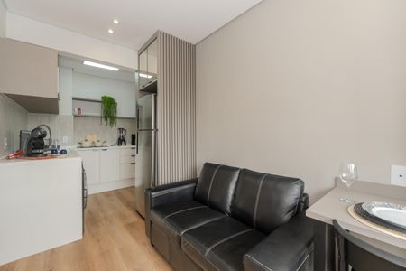 Sala de kitnet/studio para alugar com 1 quarto, 27m² em Bela Vista, São Paulo