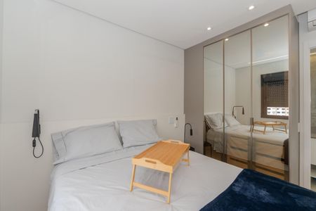 Studio para alugar com 27m², 1 quarto e sem vagaQuarto
