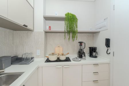 Studio para alugar com 27m², 1 quarto e sem vagaCozinha