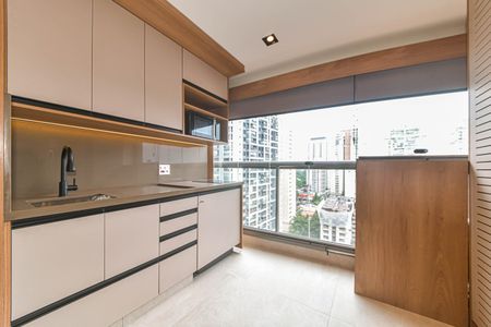 Studio para alugar com 32m², 1 quarto e sem vaga Studio para alugar com 32m², 1 quarto e sem vagaCozinha