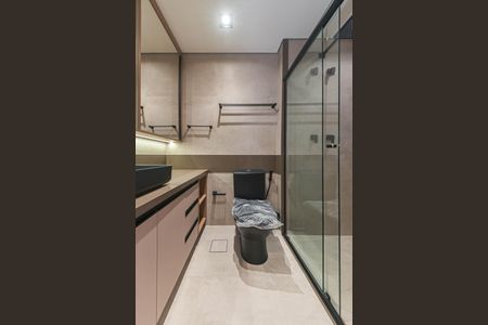 Studio para alugar com 32m², 1 quarto e sem vaga Studio para alugar com 32m², 1 quarto e sem vagaBanheiro