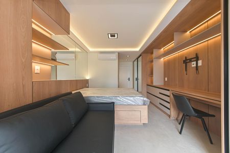 Studio para alugar com 32m², 1 quarto e sem vaga Studio para alugar com 32m², 1 quarto e sem vagaQuarto