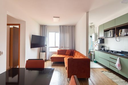 Sala  de apartamento à venda com 2 quartos, 48m² em Jardim Boa Vista (zona Oeste), Osasco