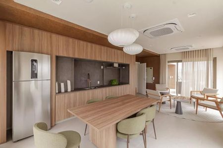 Studio à venda com 27m², 1 quarto e sem vagaÁrea comum - Espaço Gourmet