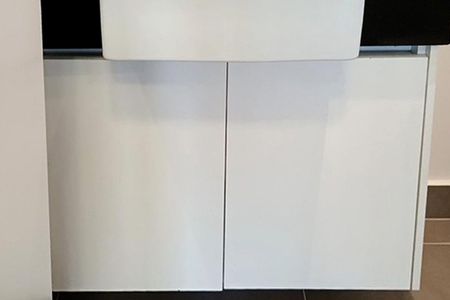 Studio para alugar com 32m², 1 quarto e 1 vaga Studio para alugar com 32m², 1 quarto e 1 vagaBanheiro