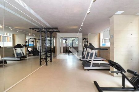 Studio para alugar com 32m², 1 quarto e 1 vaga Studio para alugar com 32m², 1 quarto e 1 vagaAcademia