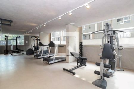 Studio para alugar com 32m², 1 quarto e 1 vaga Studio para alugar com 32m², 1 quarto e 1 vagaAcademia