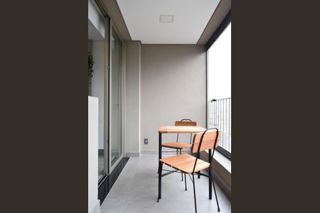 Studio para alugar com 32m², 1 quarto e 1 vagaVaranda