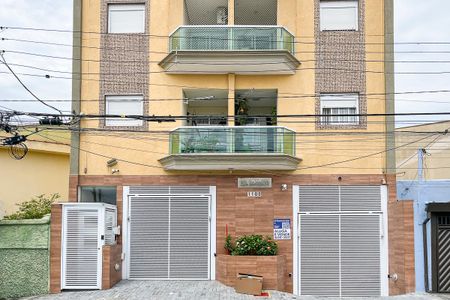 Apartamento para alugar com 62m², 1 quarto e 1 vagaFachada + plaquinha