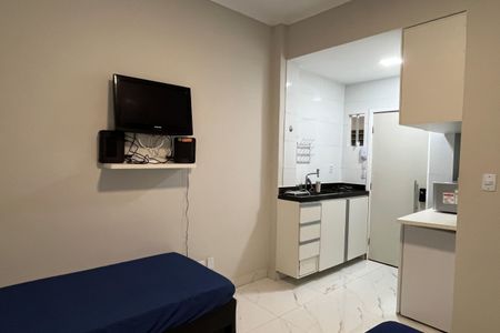 Studio de apartamento para alugar com 1 quarto, 30m² em Embaré, Santos