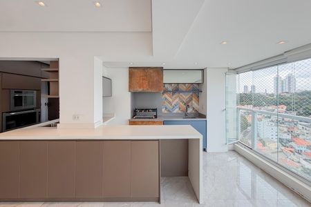 Varanda Gourmet de apartamento à venda com 3 quartos, 95m² em Ipiranga, São Paulo